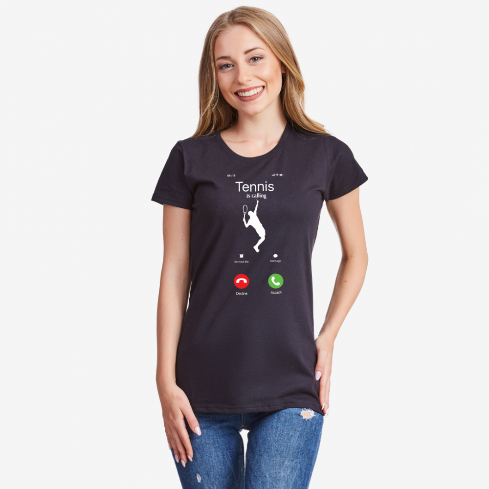 Дамска тениска Tennis is calling Дамска тениска Tennis is calling