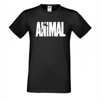 Мъжка черна тениска Animal Мъжка черна тениска Animal