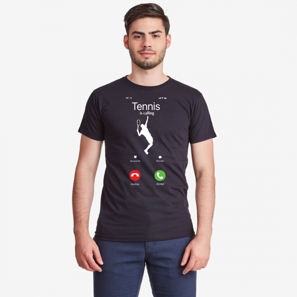 Мъжка Тениска Tennis is calling Мъжка Тениска Tennis is calling