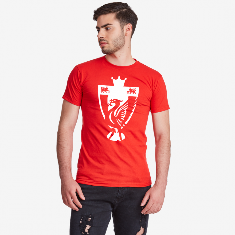 Червена Мъжка тениска Liverpool Champions Червена Мъжка тениска Liverpool Champions