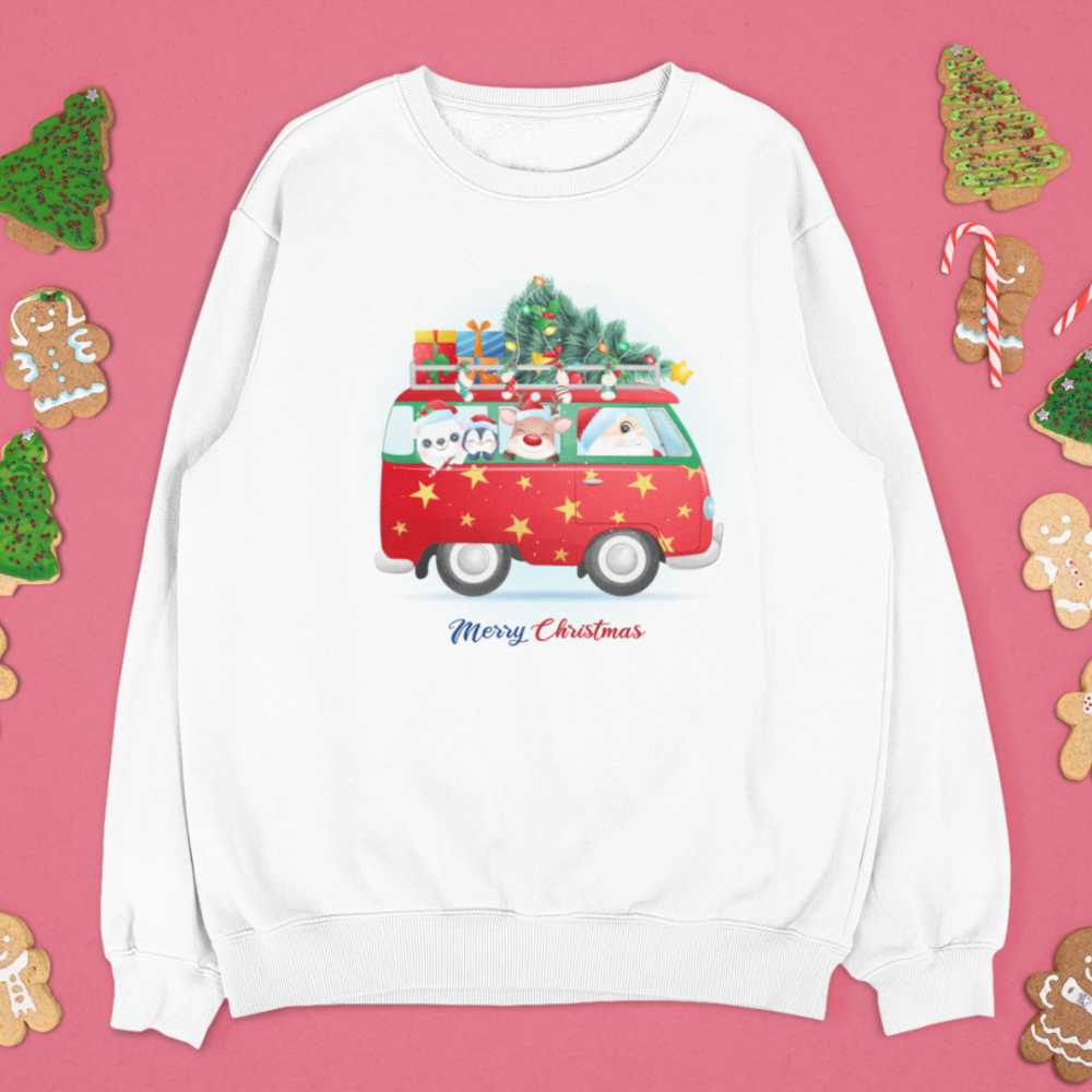 Коледна блуза Camp Christmas  в размери за деца и възрастни