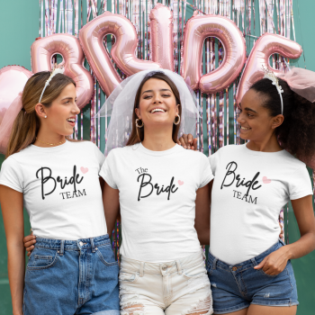 Тениски за Моминско парти - Bride - Bride Team