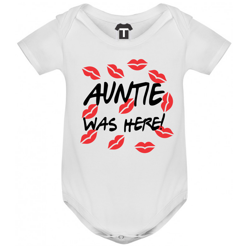 Бебешко боди Auntie Was Here Бебешко боди Auntie Was Here