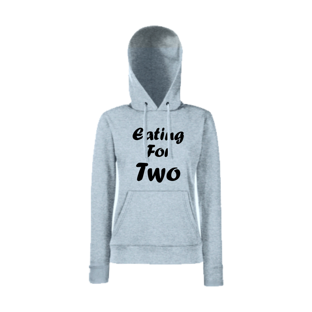 Дамски сив суитчър Eating for two Дамски сив суитчър Eating for two