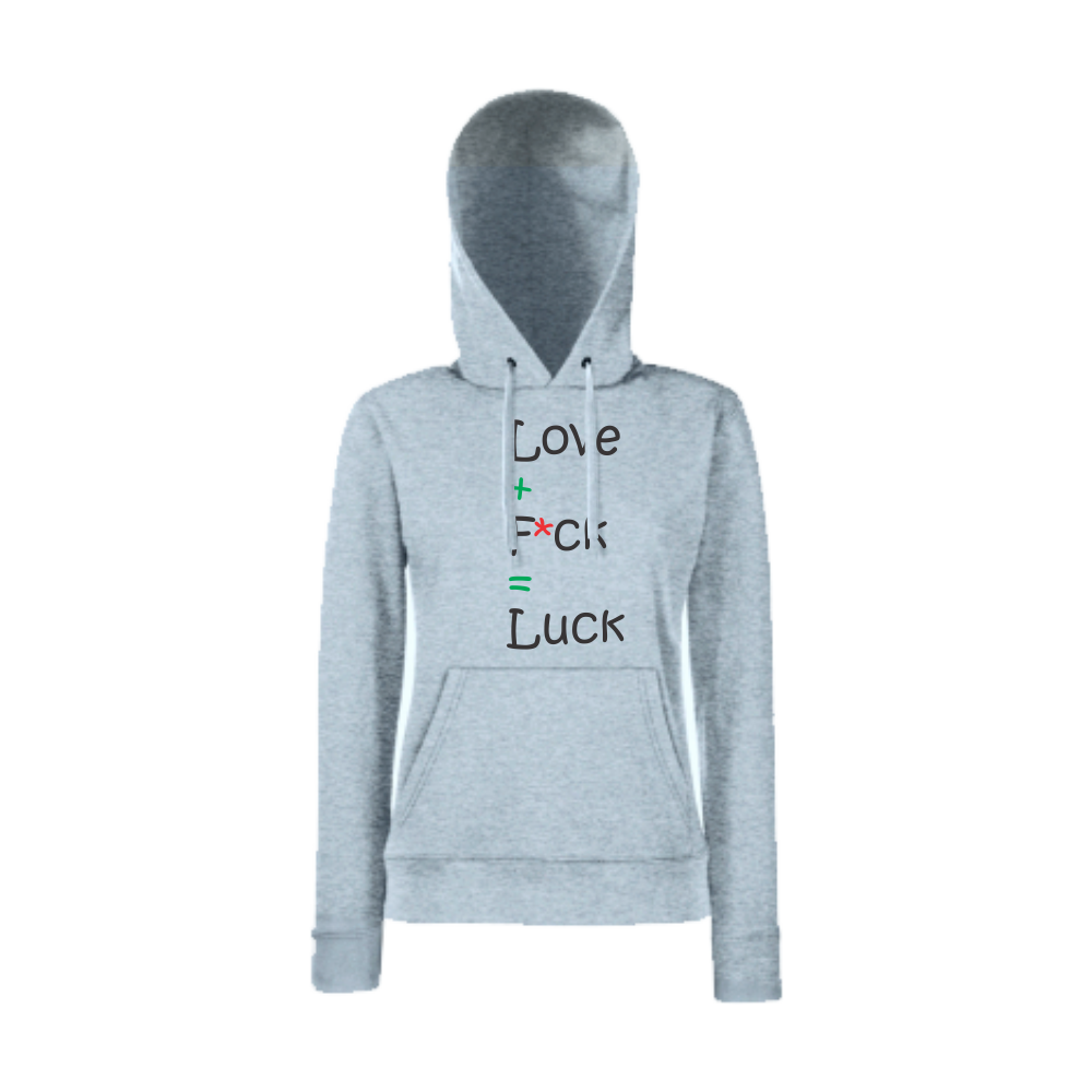 Дамски сив суитчър Love and Luck Дамски сив суитчър Love and Luck