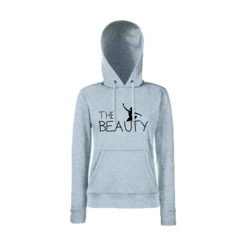 Дамски сив суитчър The Beast and The Beauty Дамски сив суитчър The Beast and The Beauty