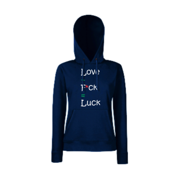 Дамски тъмно-син суитчър Love and Luck Дамски тъмно-син суитчър Love and Luck