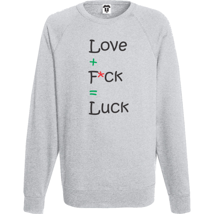 Мъжка сива блуза Love and LUCK Мъжка сива блуза Love and LUCK