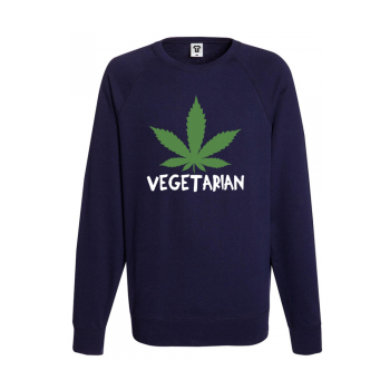 Мъжка тъмно-синя блуза Vegetarian Мъжка тъмно-синя блуза Vegetarian