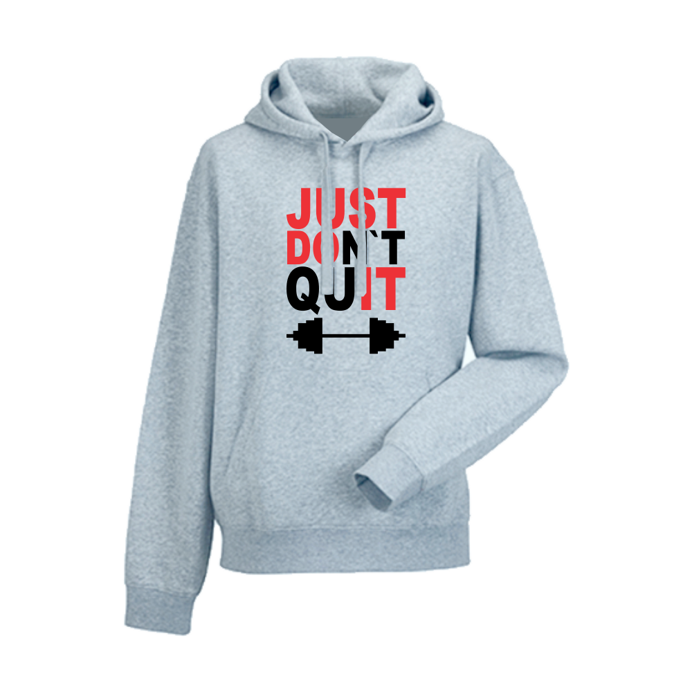 Мъжки сив суитчър JUST don't quit