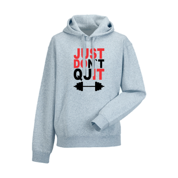 Мъжки сив суитчър JUST don't quit