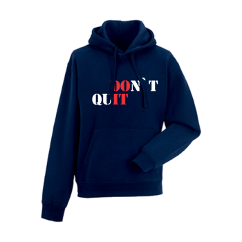 Мъжки тъмно-син суитчър DOn't quIT