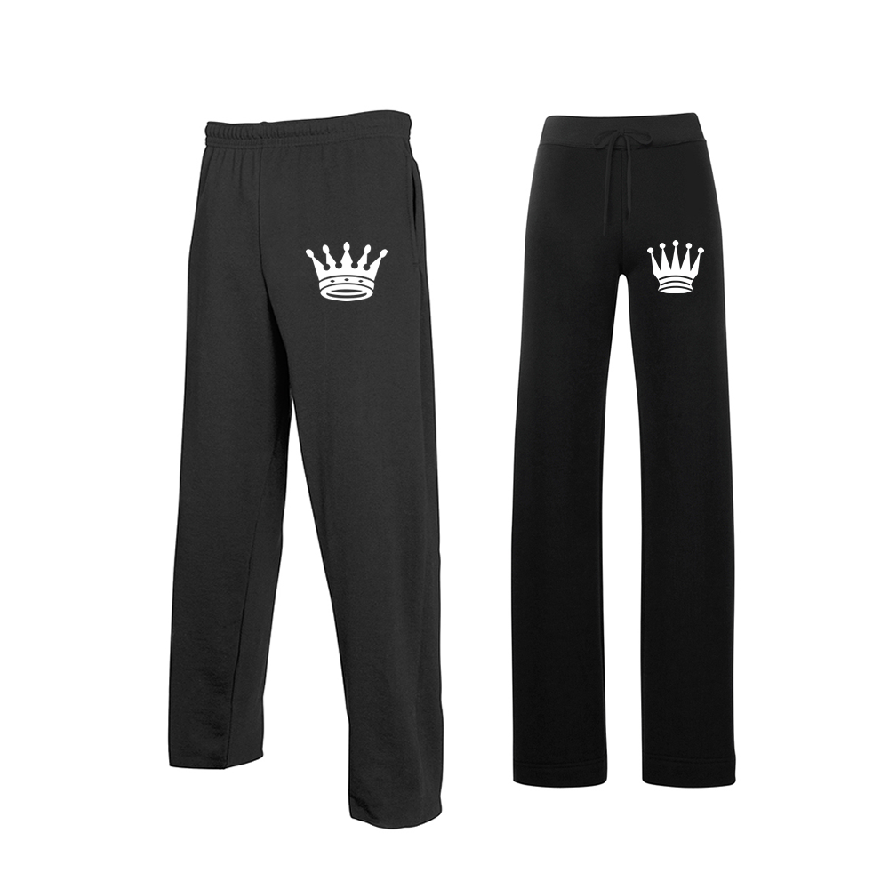 Черни Спортни долнища за двойки Crowns Черни Спортни долнища за двойки Crowns