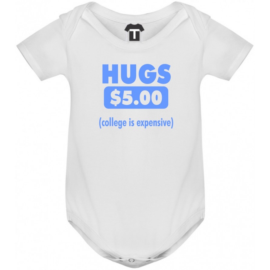 Бяло бебешко боди Hugs Бяло бебешко боди Hugs