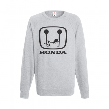 Мъжка сива блуза Honda Sex Мъжка сива блуза Honda Sex