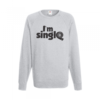 Мъжка сива блуза I'm single Мъжка сива блуза I'm single