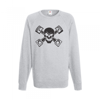 Мъжка сива блуза SKULL Мъжка сива блуза SKULL