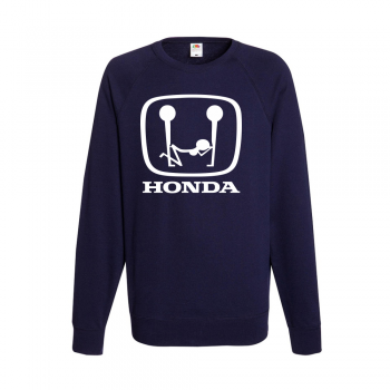 Мъжка тъмно-синя блуза Honda Sex Мъжка тъмно-синя блуза Honda Sex