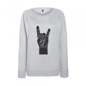 Дамска сива блуза Rock it Дамска сива блуза Rock it