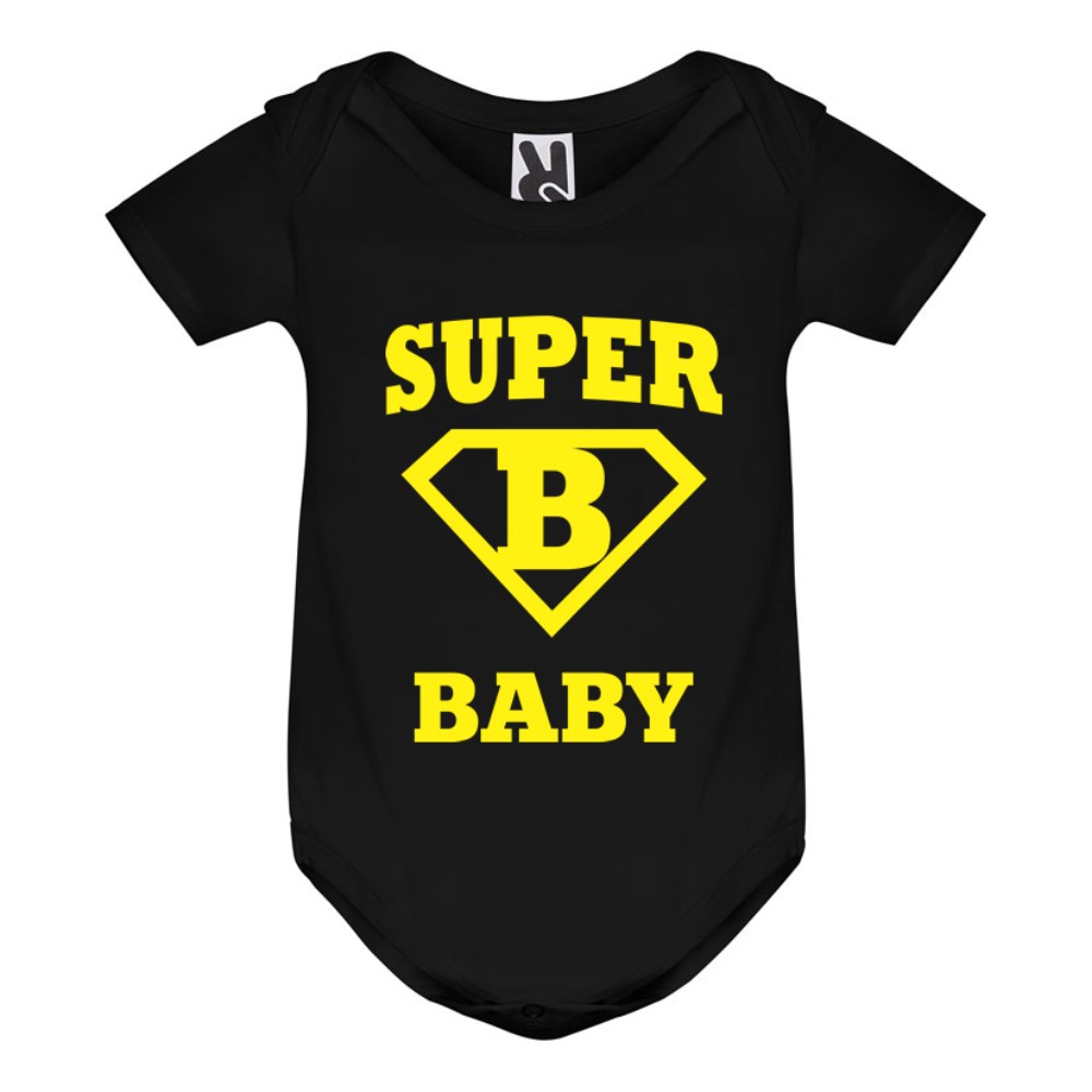 Черно бебешко боди Super baby Черно бебешко боди Super baby