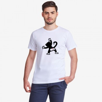Мъжка черна или бяла тениска Monkey