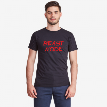 Мъжка черна тениска Beast Mode Мъжка черна тениска Beast Mode