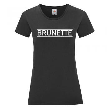 Дамска бяла или черна тениска Brunette