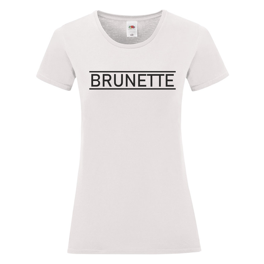Дамска бяла или черна тениска Brunette Дамска бяла или черна тениска Brunette