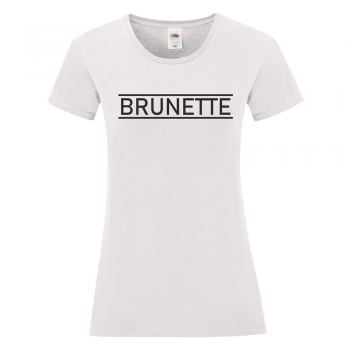 Дамска бяла или черна тениска Brunette
