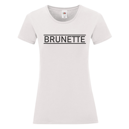 Дамска бяла или черна тениска Brunette Дамска бяла или черна тениска Brunette
