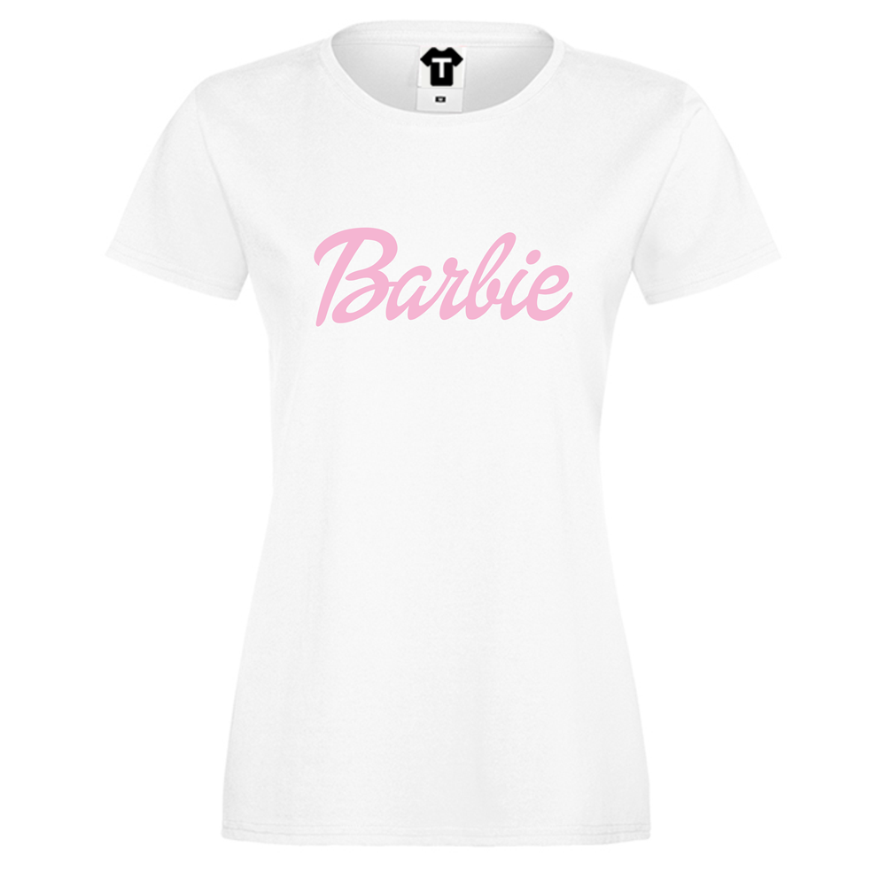 Дамска бяла тениска Barbie Дамска бяла тениска Barbie