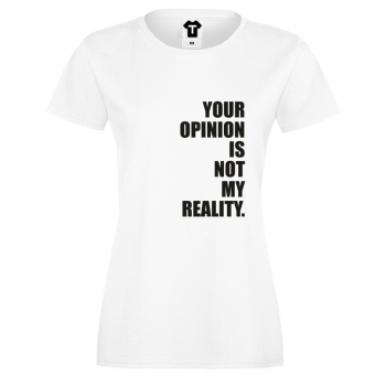 Дамска бяла тениска Your Opinion Дамска бяла тениска Your Opinion