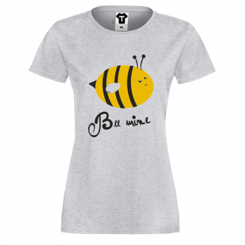 Дамска сива тениска Bee Mine Дамска сива тениска Bee Mine
