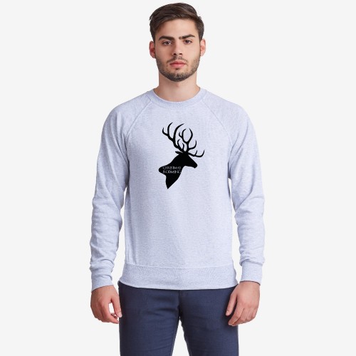 Мъжка сива или тъмно-синя блуза Christmas is coming Мъжка сива или тъмно-синя блуза Christmas is coming
