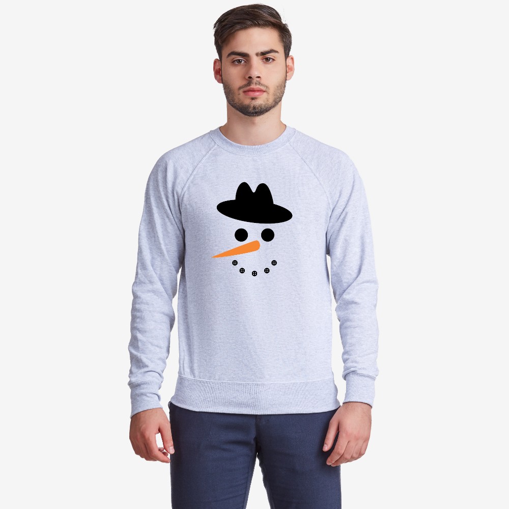 Мъжка тъмно-синя или сива блуза Snowman Мъжка тъмно-синя или сива блуза Snowman