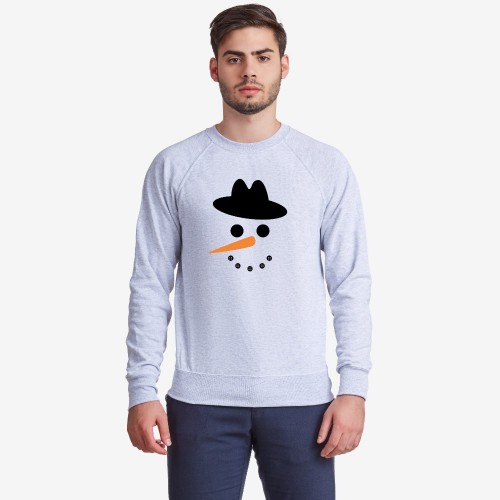Мъжка тъмно-синя или сива блуза Snowman Мъжка тъмно-синя или сива блуза Snowman