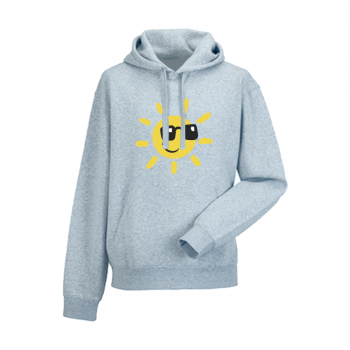 Мъжки сив суитчър Sun with sunglasses Мъжки сив суитчър Sun with sunglasses