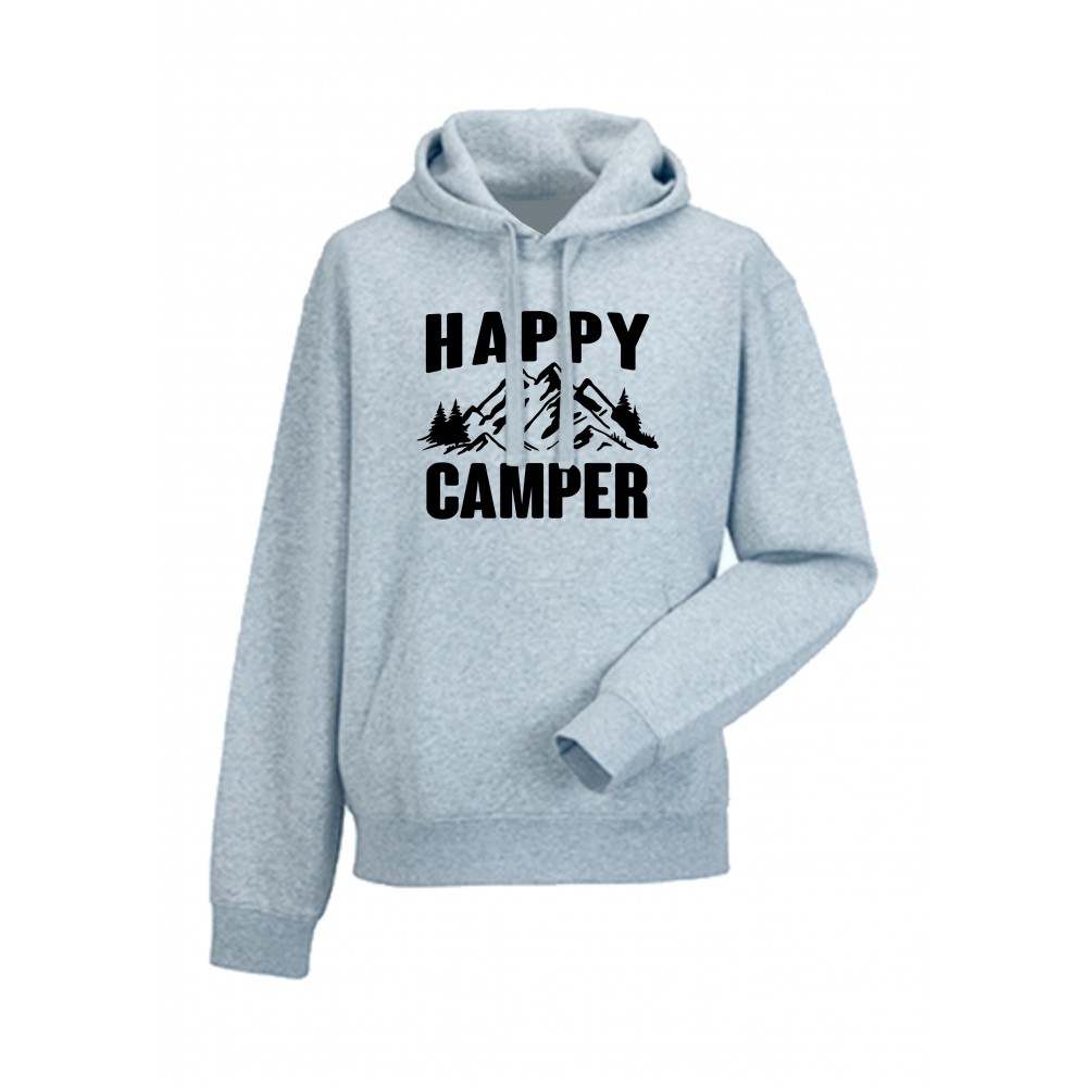 Мъжки суитчър Happy Camper сив 