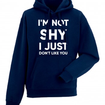 Мъжки суитчър I'm not Shy Тъмно-син 