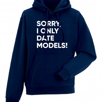 Мъжки суитчър Sorry I date only models Тъмно-син 