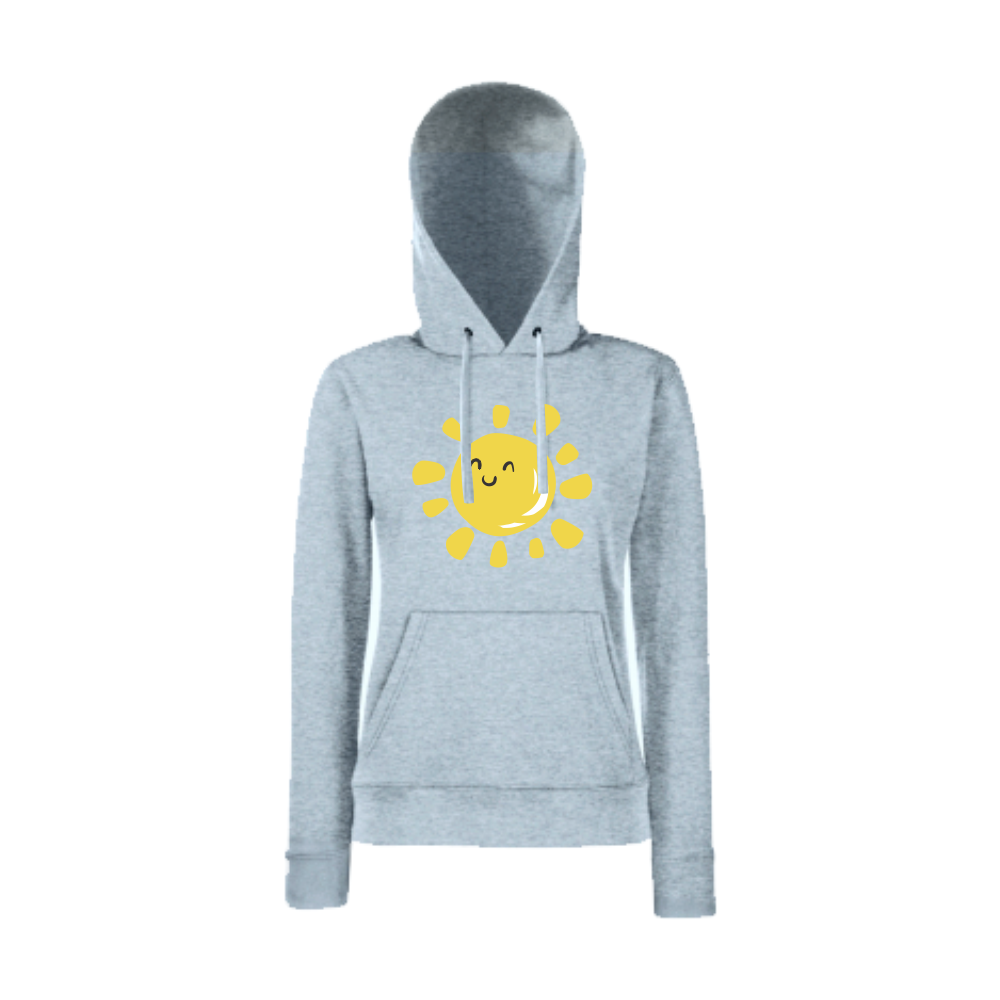 Дамски сив суитчър Smily Sn Дамски сив суитчър Smily Sn