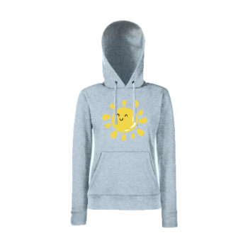 Дамски сив суитчър Smily Sn Дамски сив суитчър Smily Sn