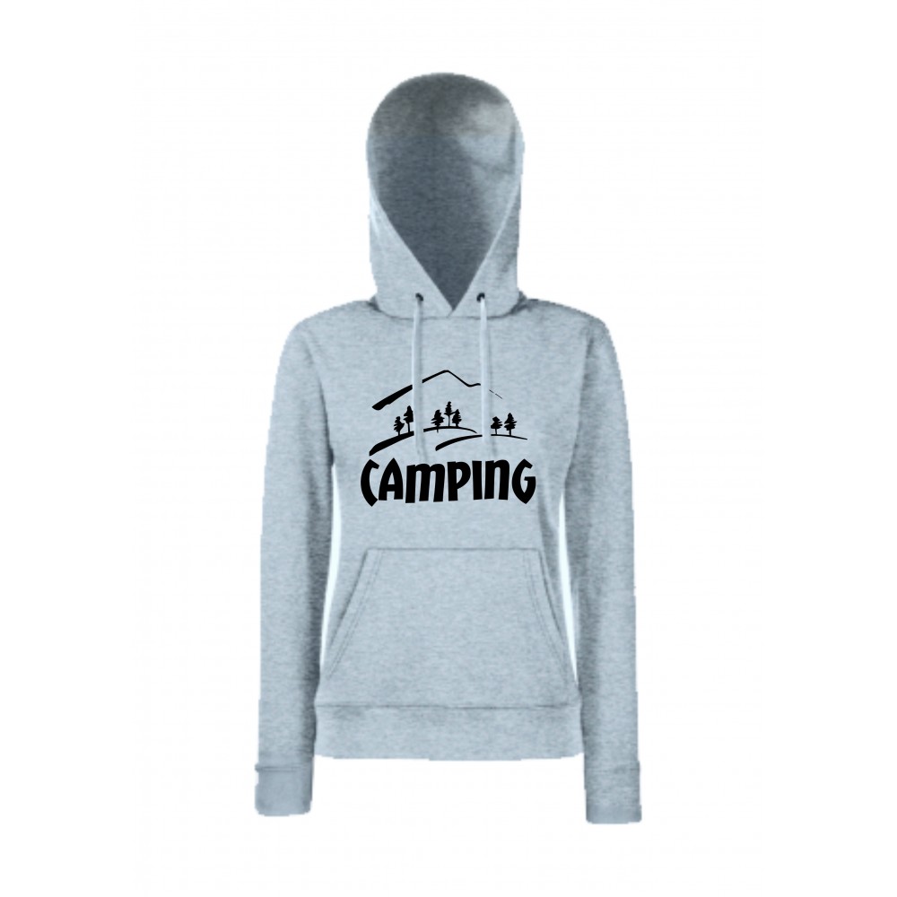 Дамски суитчър Camping сив 