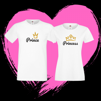 Тениски за двойки Prince & Princess Тениски за двойки Prince & Princess