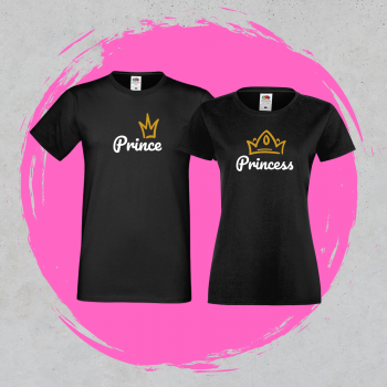 Тениски за двойки Prince & Princess Тениски за двойки Prince & Princess
