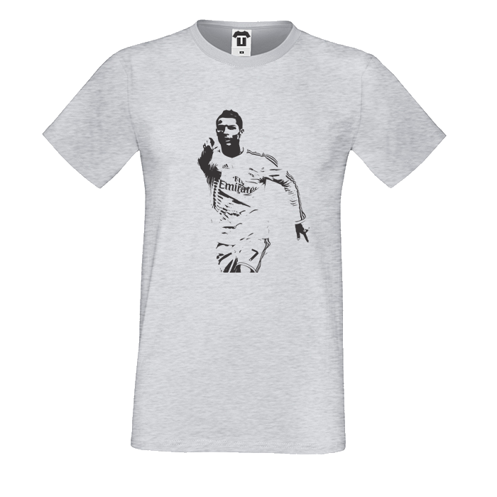 Мъжка сива тениска Ronaldo