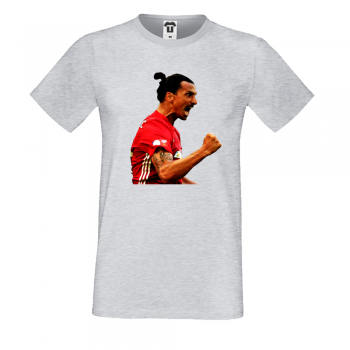Мъжка сива тениска Zlatan Мъжка сива тениска Zlatan