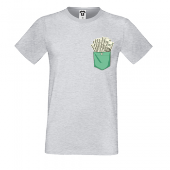 Мъжка тениска Dollar Pocket