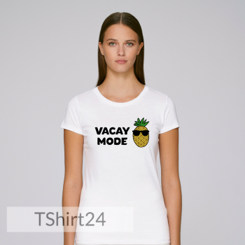 Дамска бяла тениска Vacay Mode Дамска бяла тениска Vacay Mode