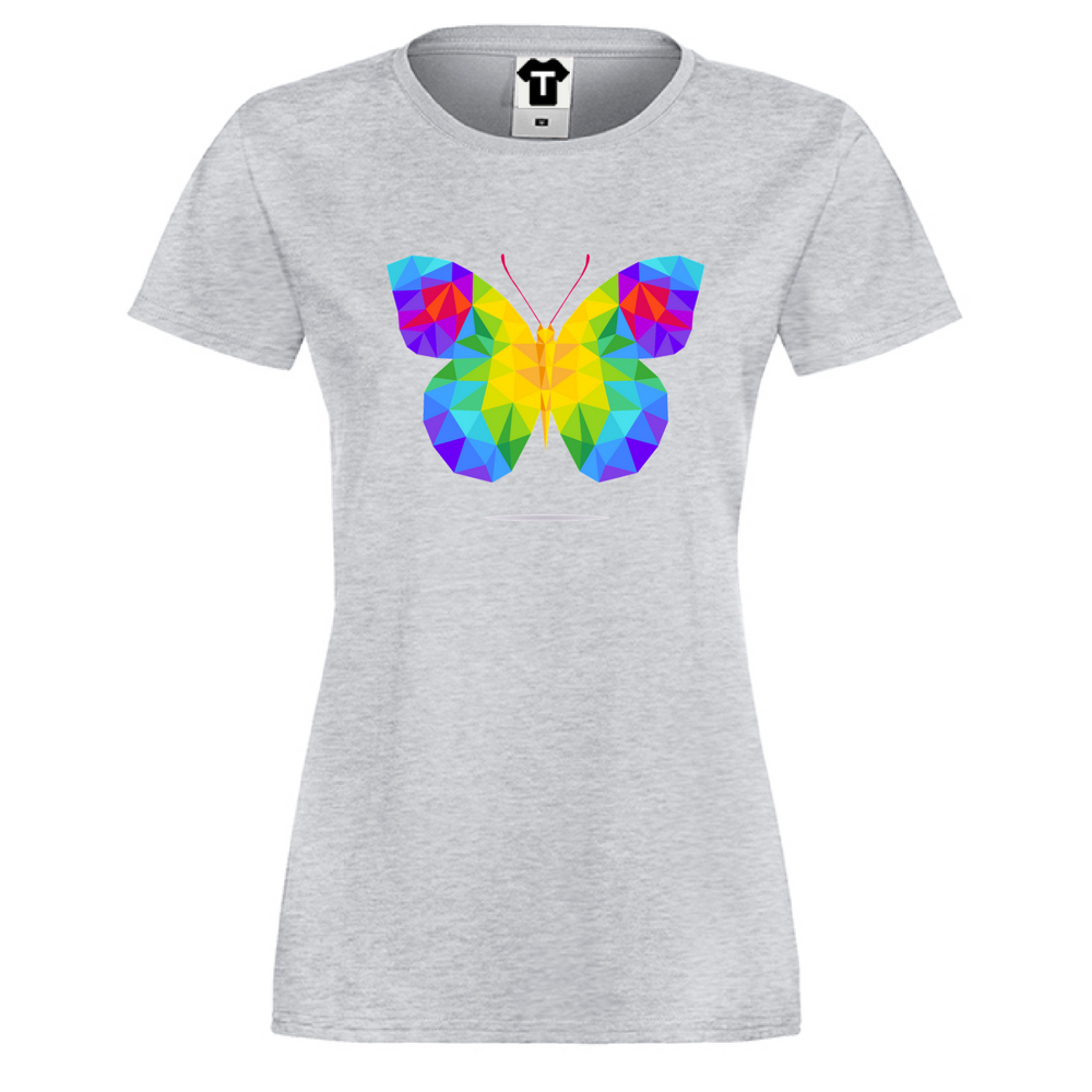 Дамска сива тенискa Butterfy Polygonal Дамска сива тенискa Butterfy Polygonal